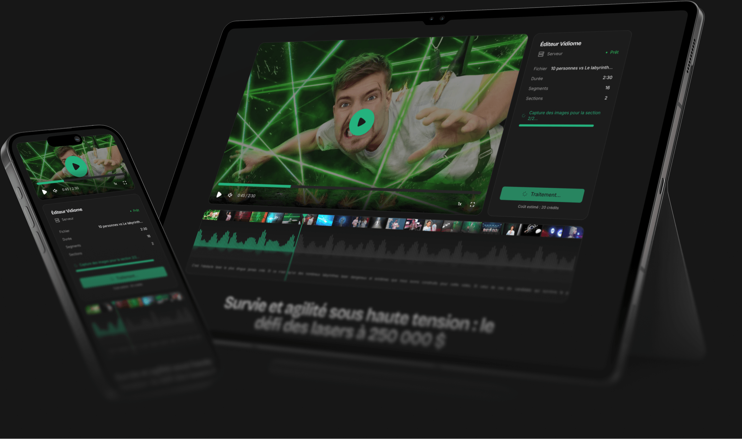 Vidiome mockup